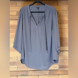 Torrid Charcoal Blouse